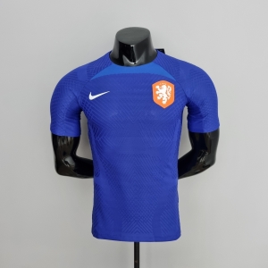 2022 player version Netherlands Training Suit Blue