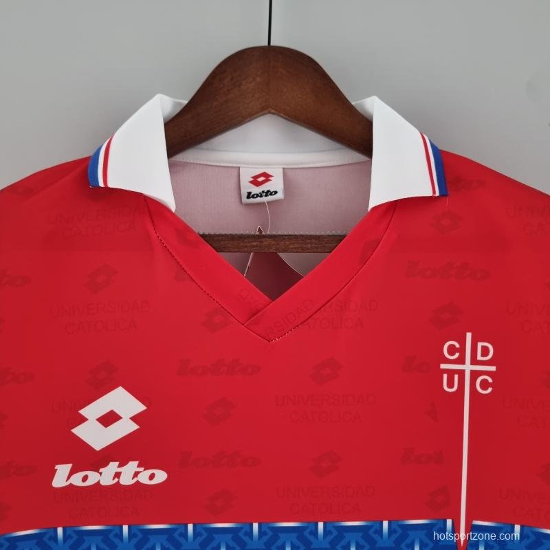 Retro 1996 Deportivo Universidad Católica Third Away Soccer Jersey