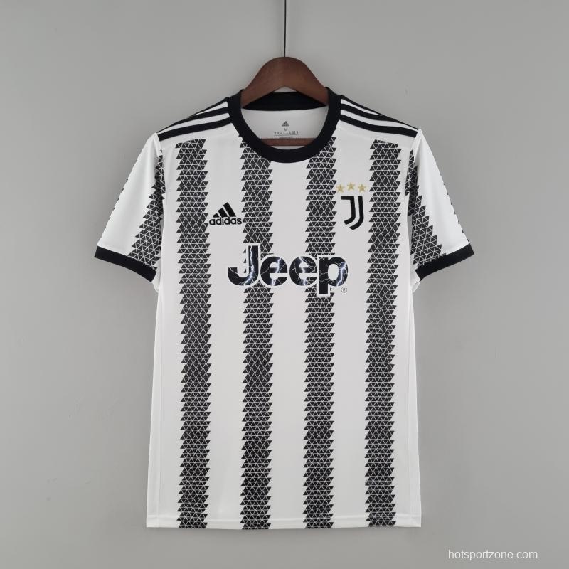 22/23 Juventus Home Soccer Jersey