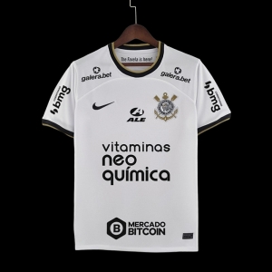 22/23 All Sponsors Corinthians Home  Soccer Jersey