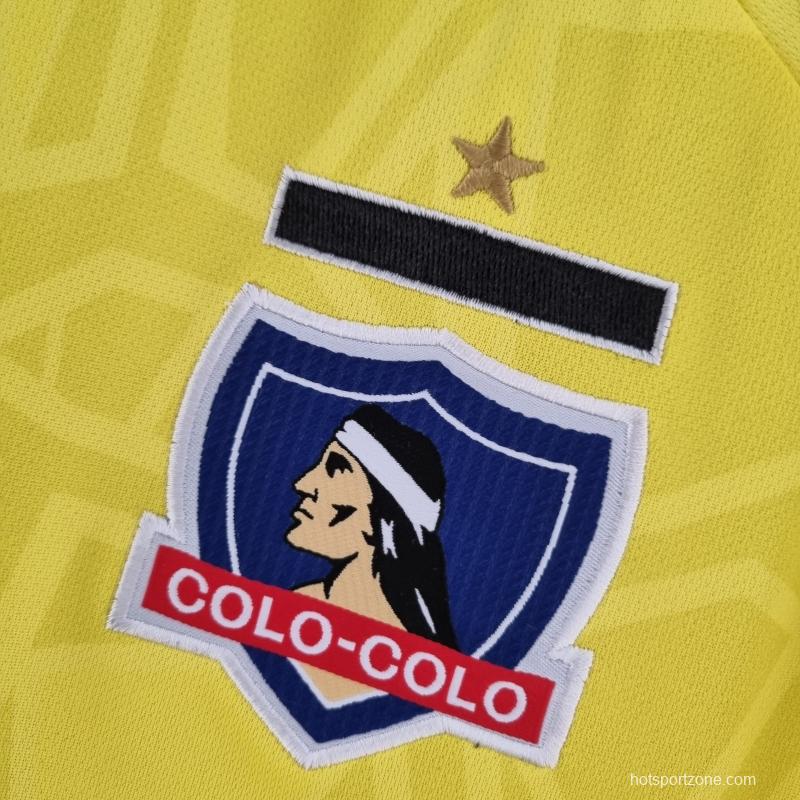 22/23 Colo Colo Goalkeeper Yellow