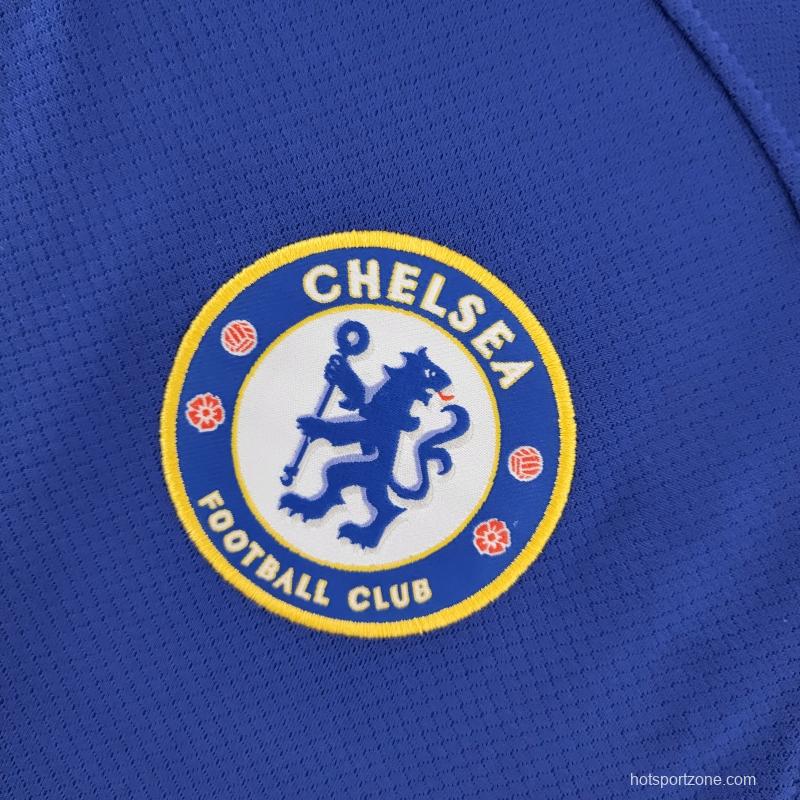 22/23 Long Sleeve Chelsea Home  Soccer Jersey