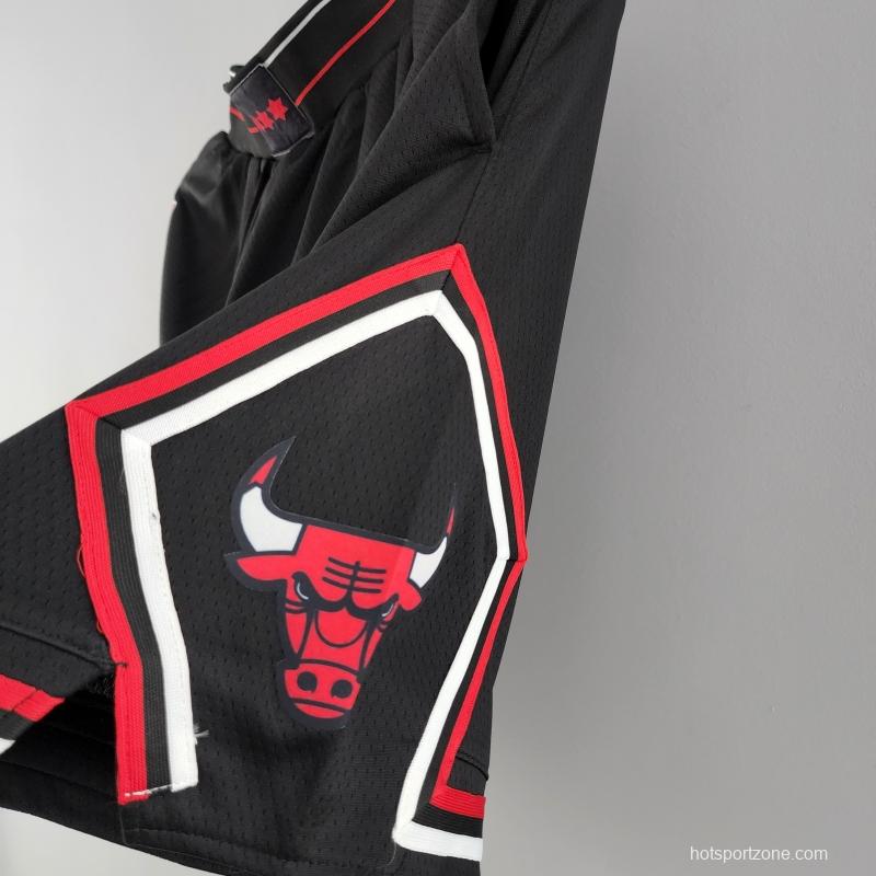 Chicago Bulls Black NBA Shorts 