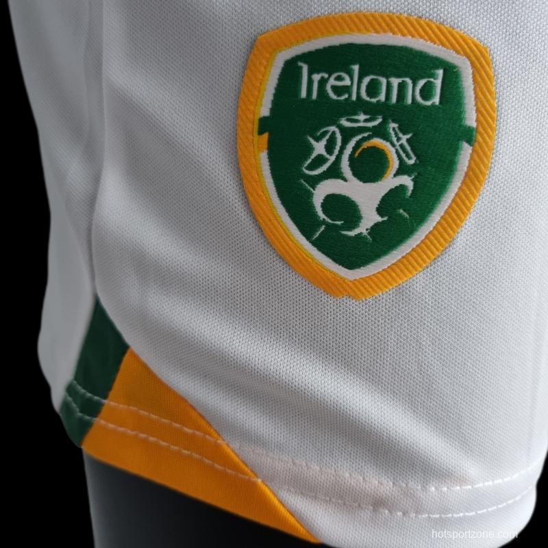 2022 Ireland Kids Home  16-28 Soccer Jersey