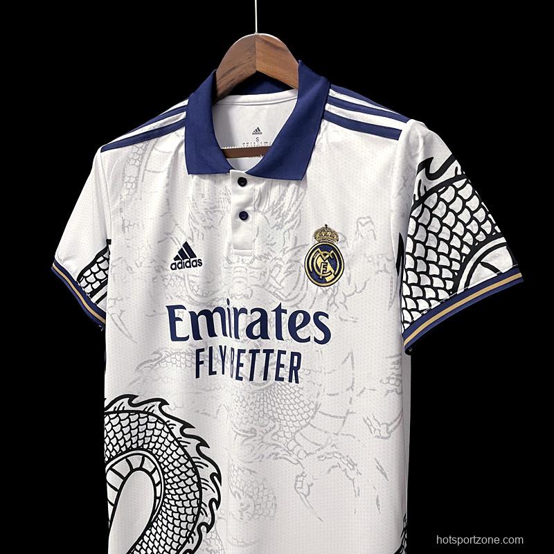 22/23 Real Madrid Chinese Dragon White 