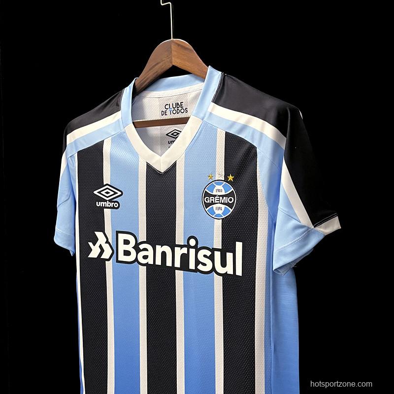 22/23 Gremio Home  Soccer Jersey