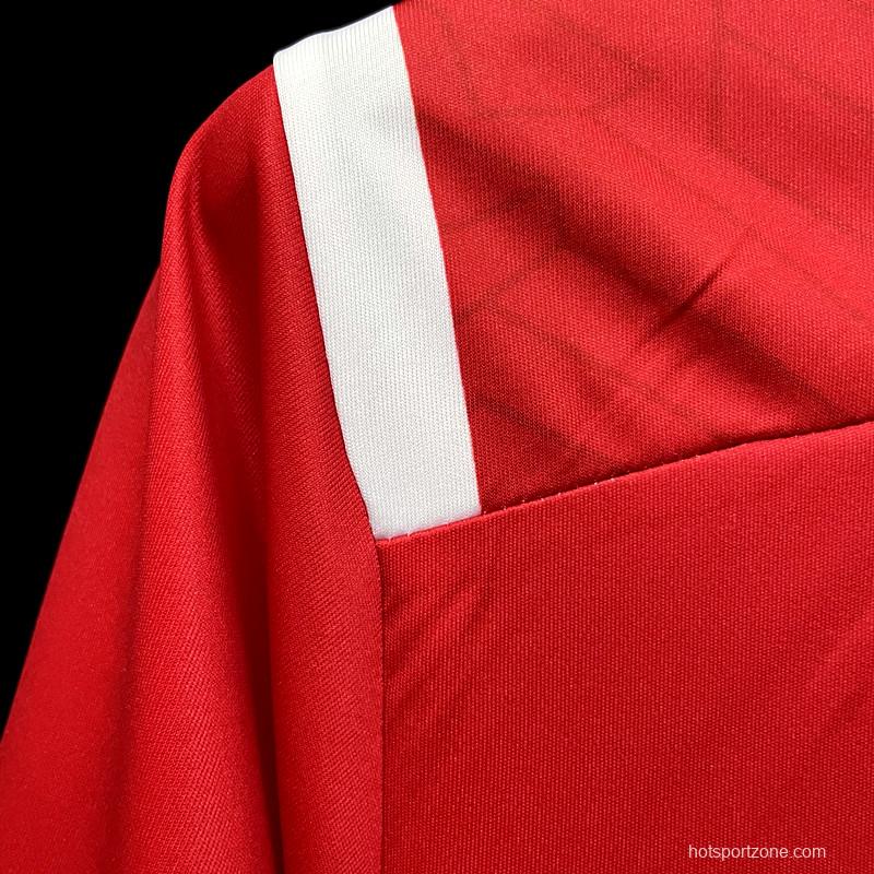 09 10 Catholic Home Red Soccer Jersey