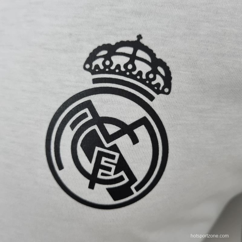 22/23 Real Madrid Y3 White T-Shirts #0056