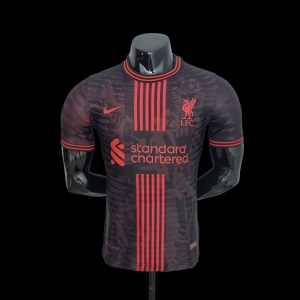 Player Version 22/23 Liverpool Training Jersey Red Black