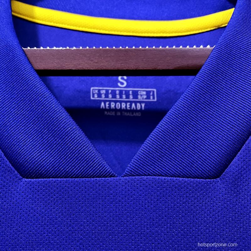 20/21 Boca Juniors Home Soccer Jersey