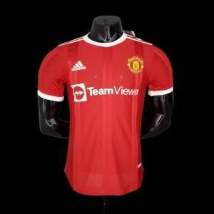 Player Version 21/22 Manchester United HOME Soccer Jersey