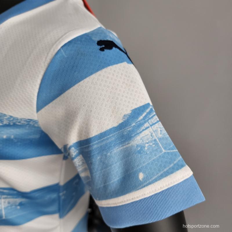 22/23 Kids Kit Manchester City Limited Edition Blue White Size 16-28