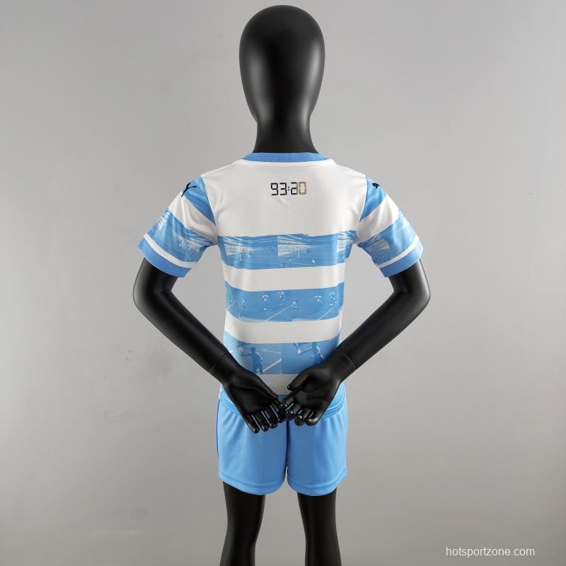 22/23 Kids Kit Manchester City Limited Edition Blue White Size 16-28