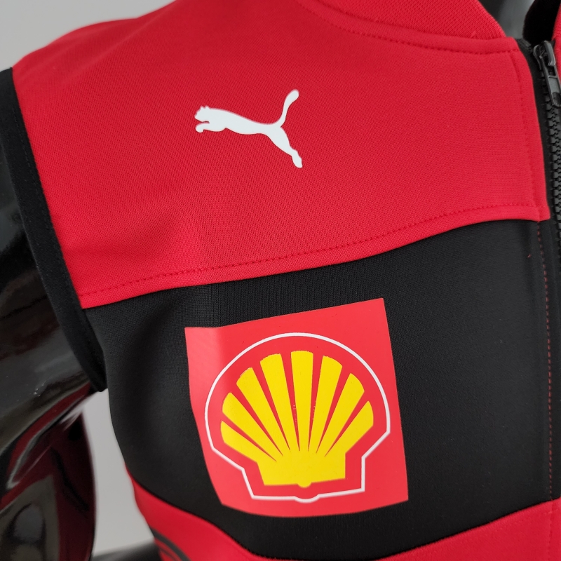 2022 F1 Ferrari Red Vest #0002