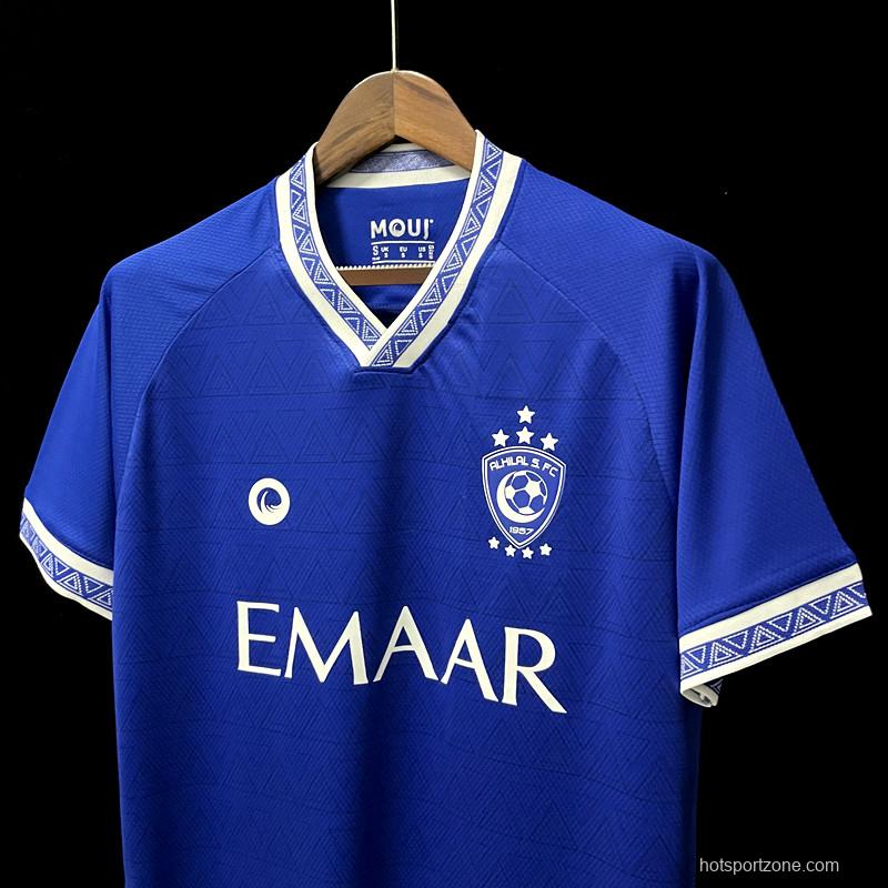 22/23 Al Hilal Home Soccer Jersey