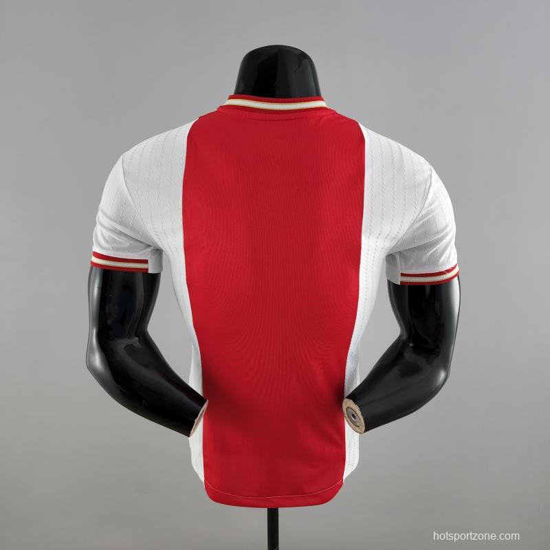 Player Version 22/23 Ajax Home Soccer Jersey