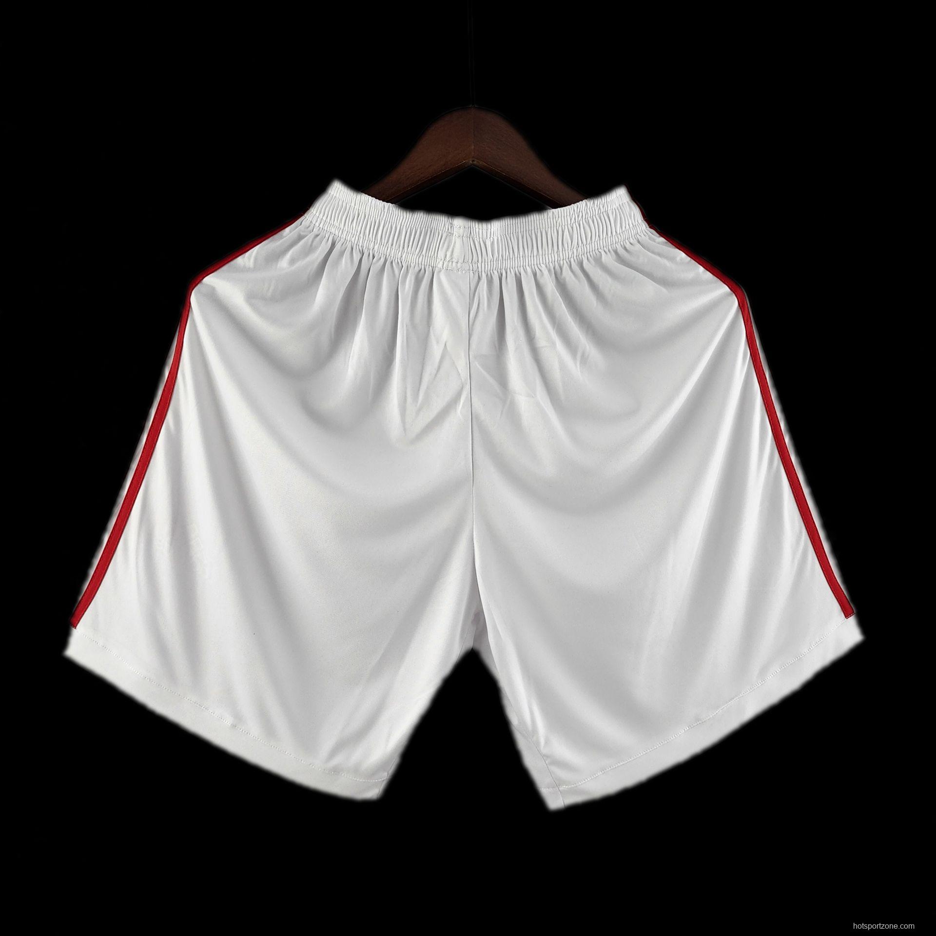 22/23 Manchester United Home Shorts