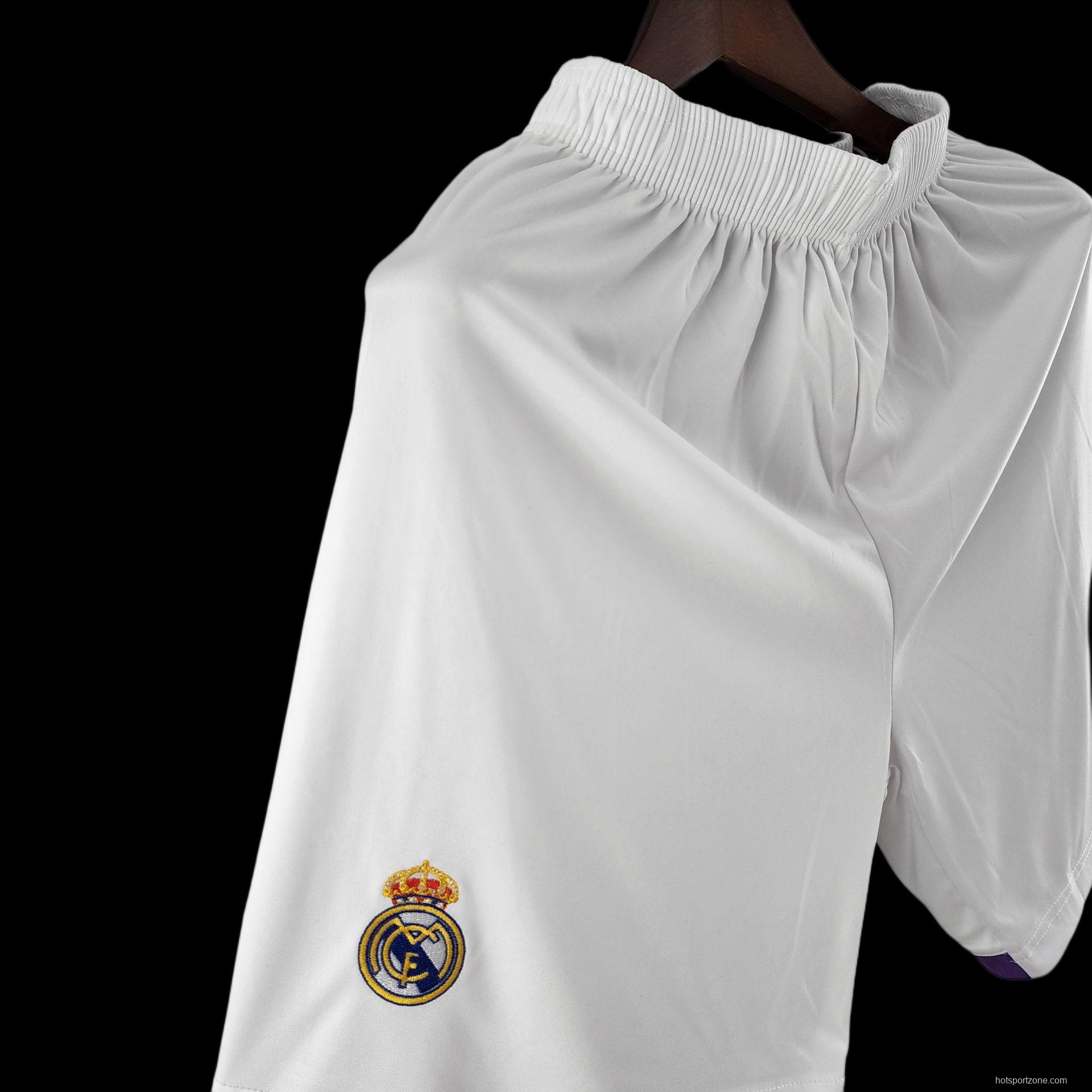 22/23 Real Madrid Home Shorts