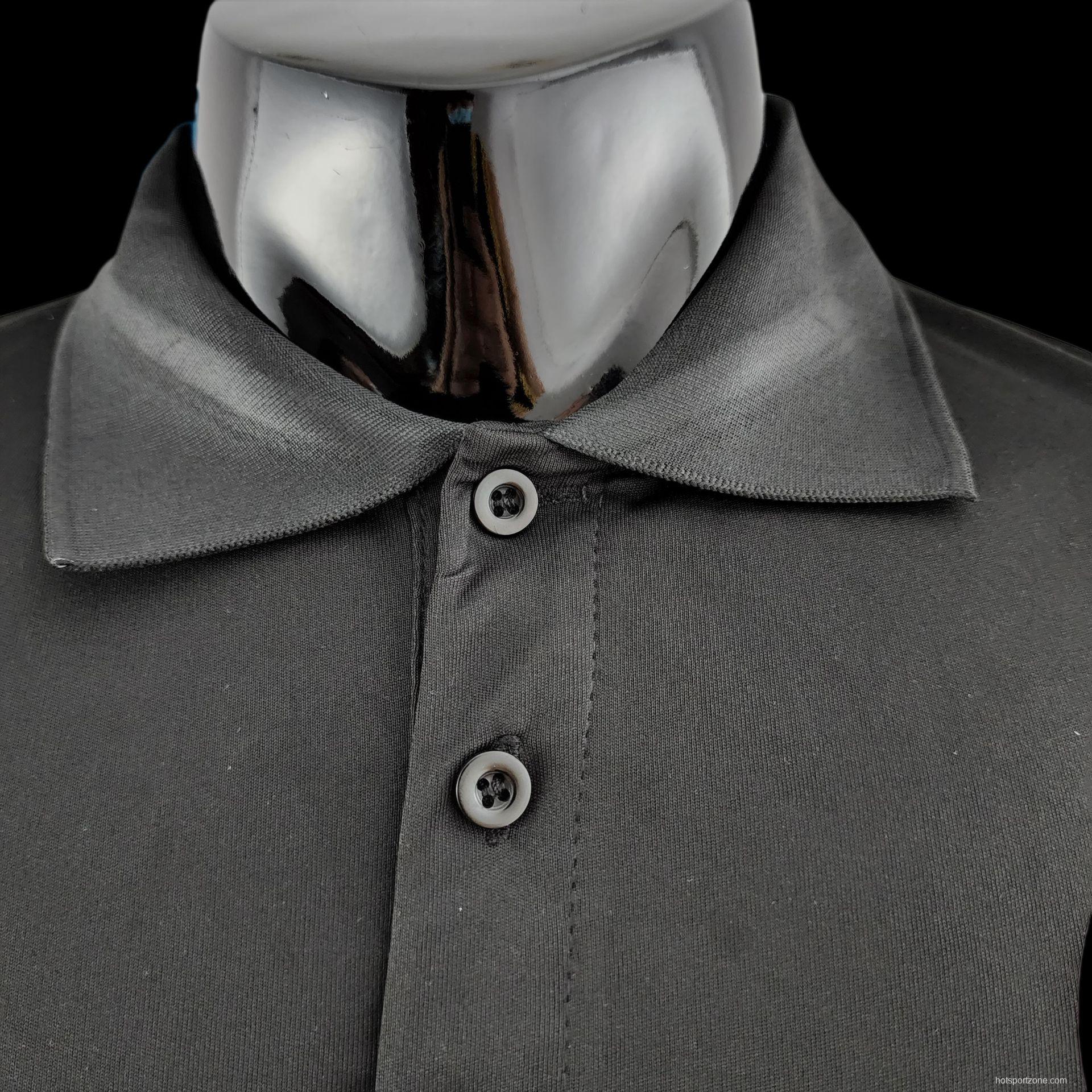 22/23 POLO Manchester City Black Jersey