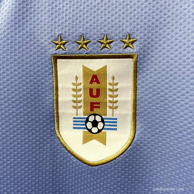 22/23 Uruguay Home Soccer Jersey