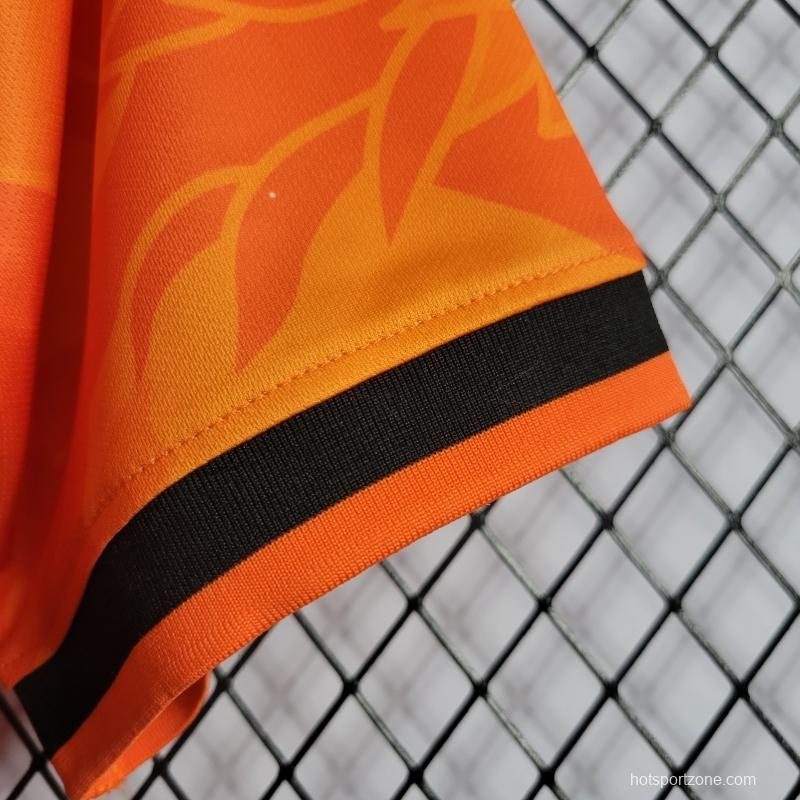 2022 Netherlands Training Orange Jersey