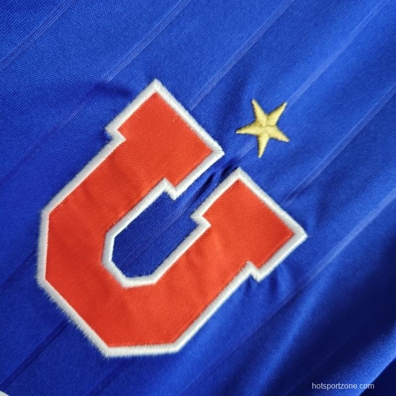 2022 Universidad De Chile Home Soccer Jersey