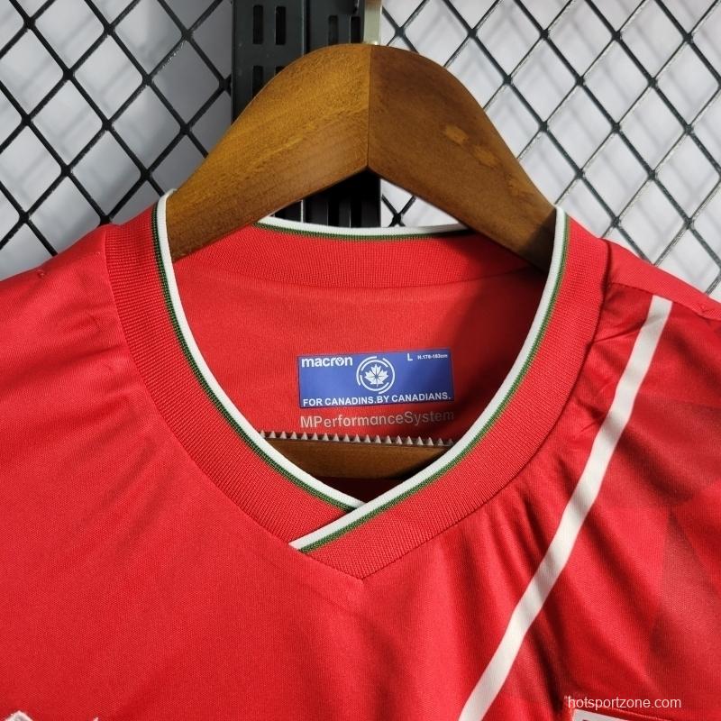 22/23 Canada Cavalry FC Home Soccer Jersey