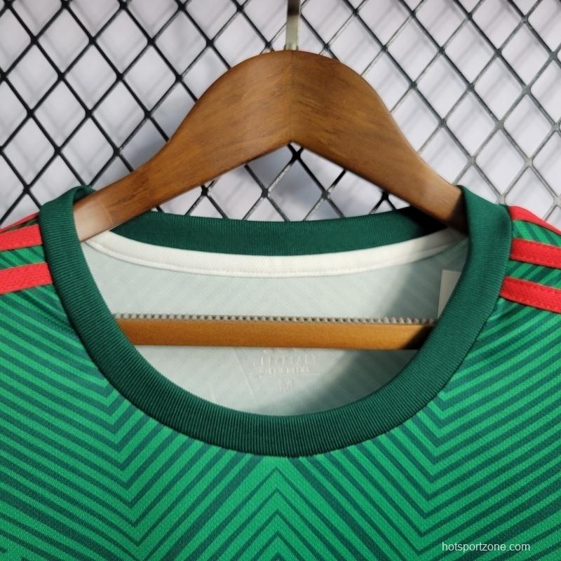 2022 Women's Mexico Home Soccer Jersey