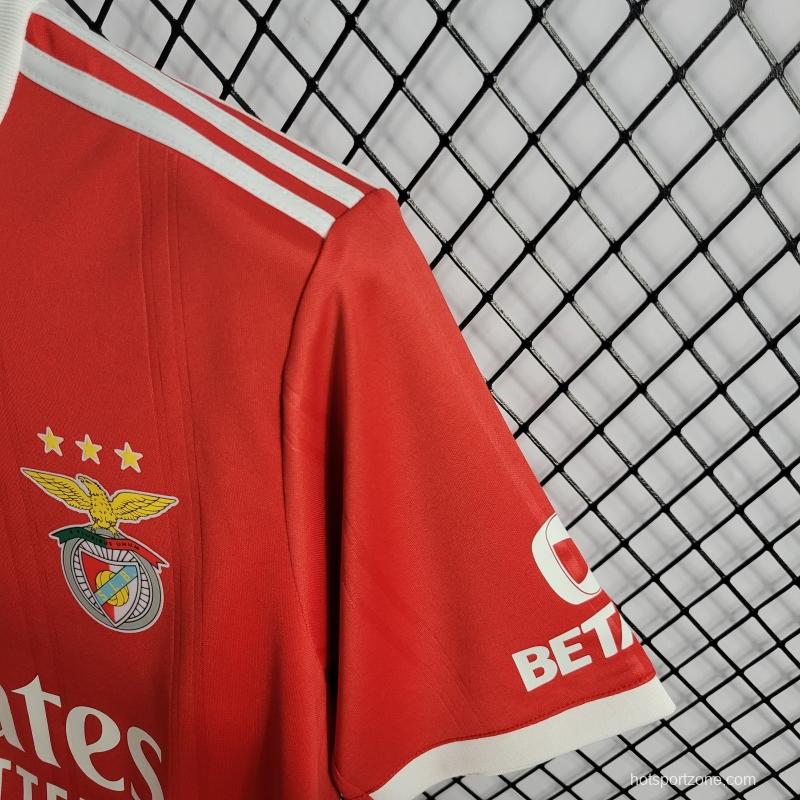 22/23 Benfica Home Soccer Jersey