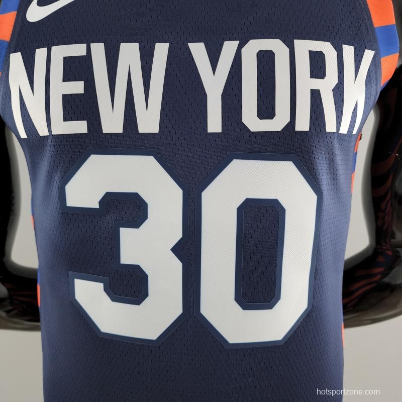 New York Knicks RANDLE #30 Striped NBA Jersey