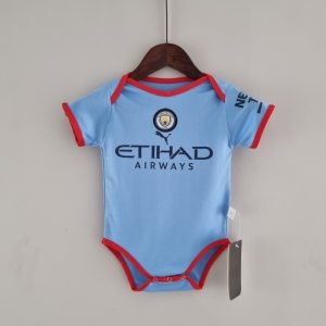 22/23 Manchester City Home Baby KM#0029 9-12 Soccer Jersey