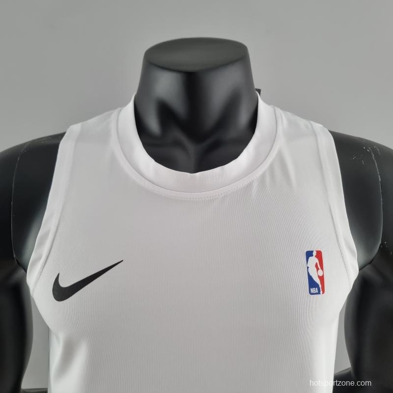 2022 Nike Pure White Vest Shirts #K000190