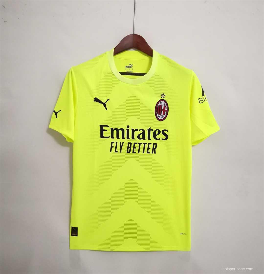 22-23 AC Milan Green Goalkeeper Jersey