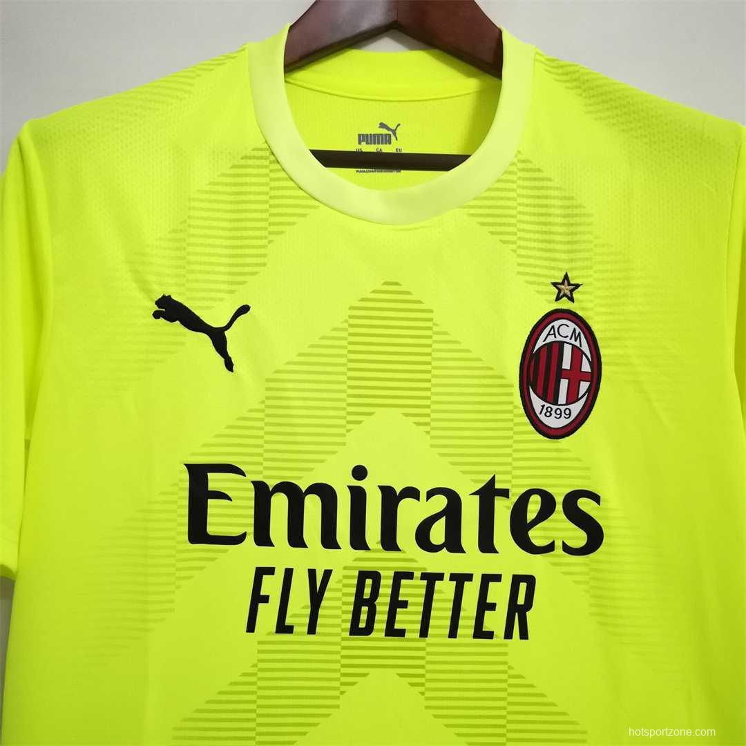 22-23 AC Milan Green Goalkeeper Jersey