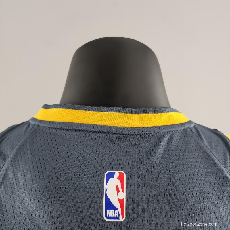 2018 KUMINGA#00 Golden State Warriors Grey NBA Jersey