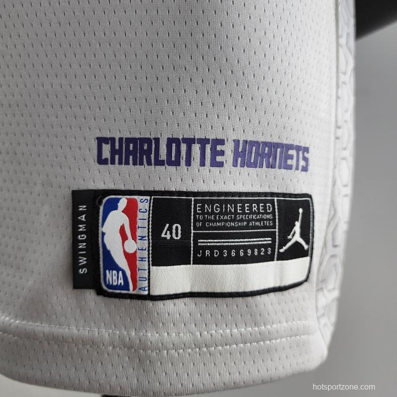 2019 Ball#2 Charlotte Hornets Grey NBA Jersey