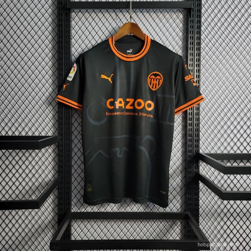 22/23 Valencia Away Soccer Jersey