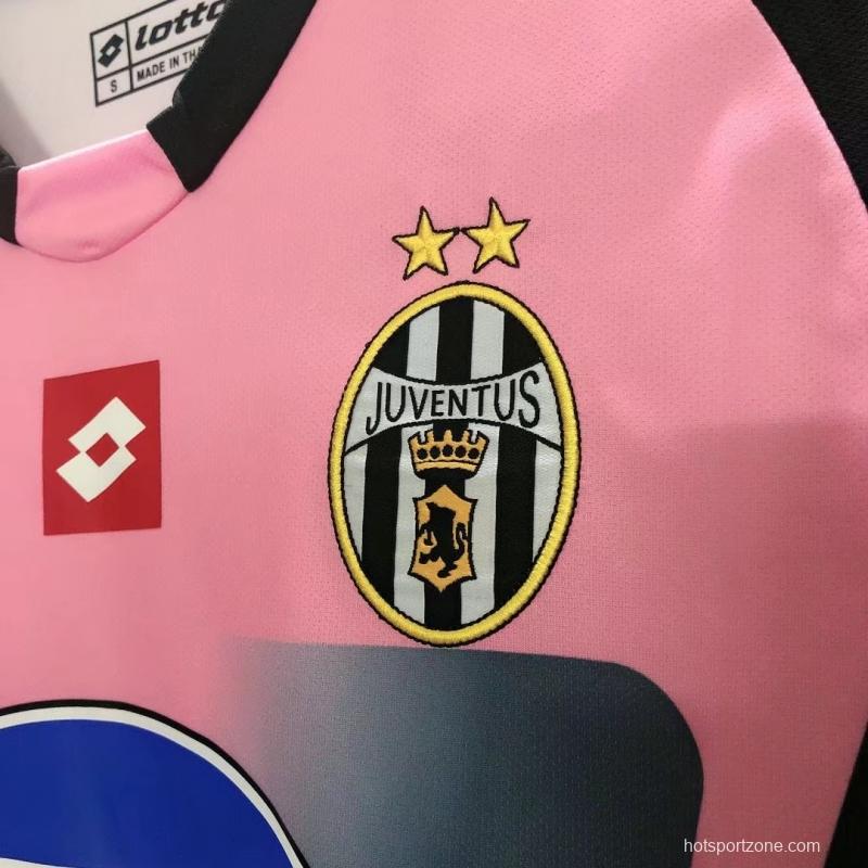 Retro 02/03 Juventus Goalkeeper Pink Jersey