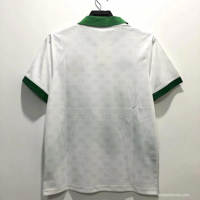 Retro 1995 Mexico Away White Soccer Jersey