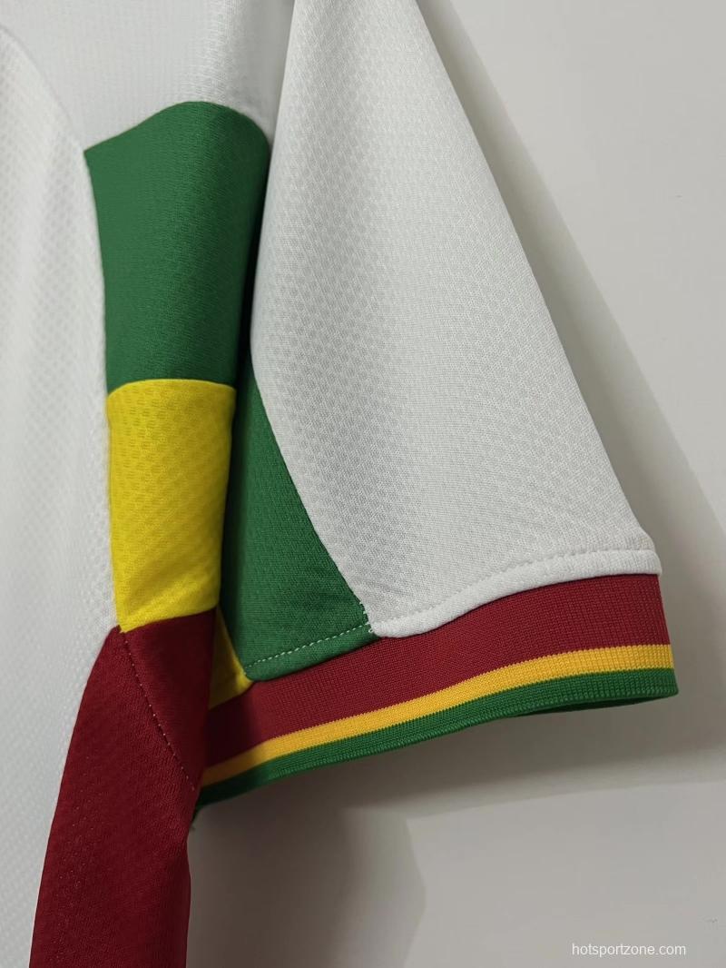 Retro 2002 Senegal White Jersey