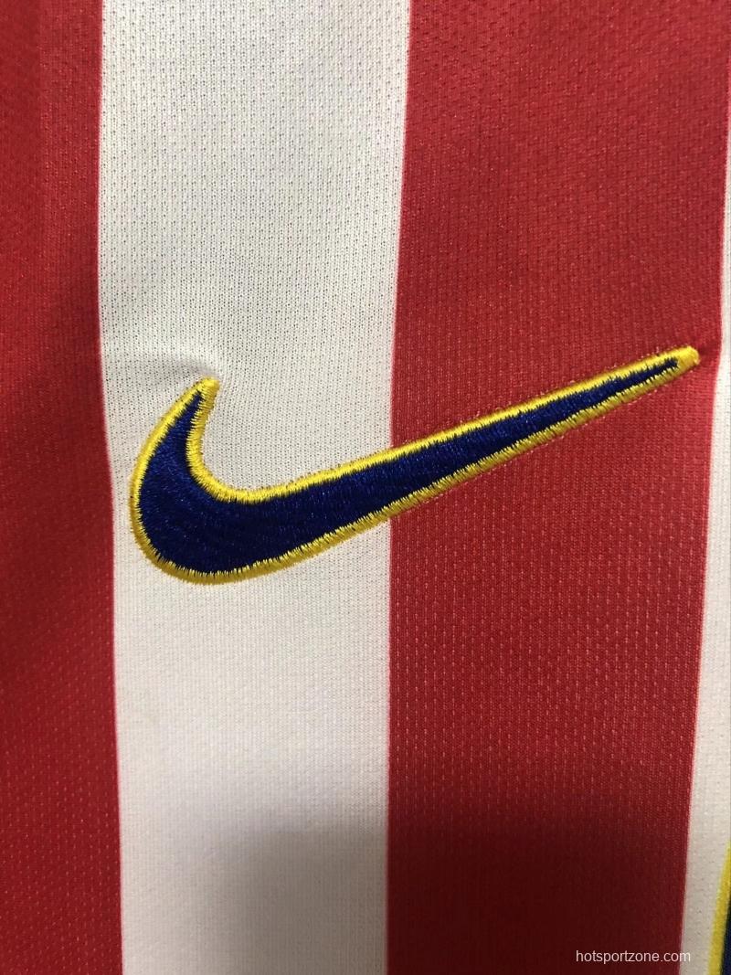 Retro 04/05 Atletico Madrid Home Soccer Jersey