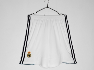 Retro 2012/13 Real Madrid Home Shorts Soccer Jersey