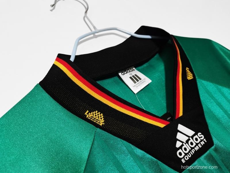 Retro 1992 Germany Away Soccer Jersey