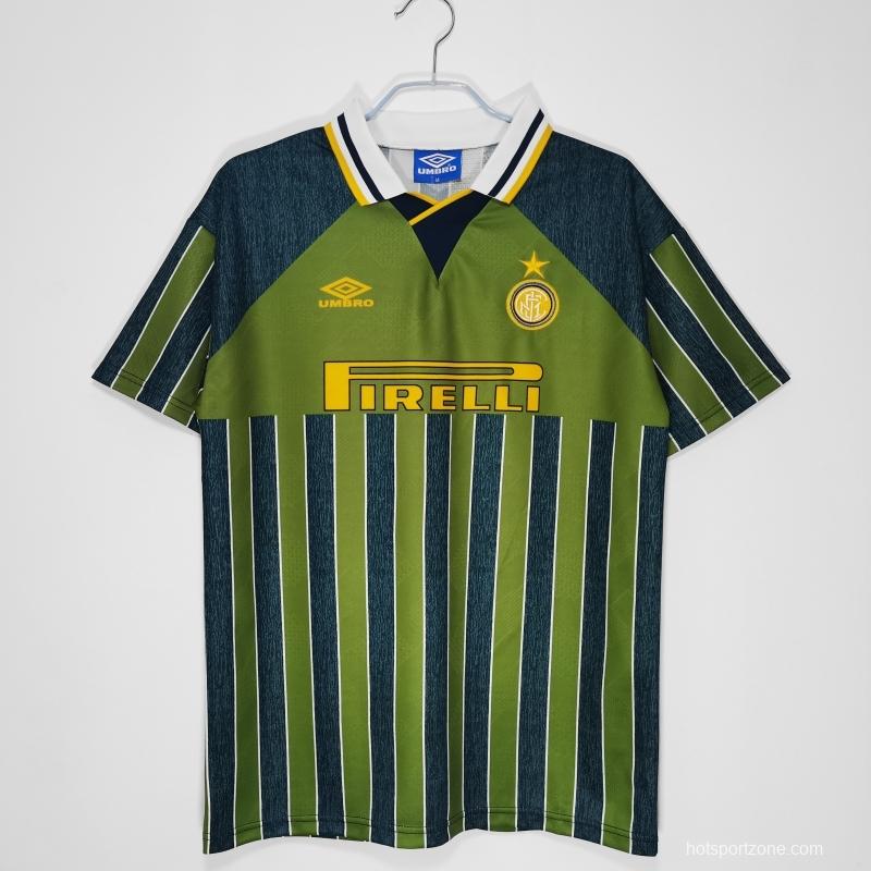 Retro 1995/96 Inter Milan Away Soccer Jersey