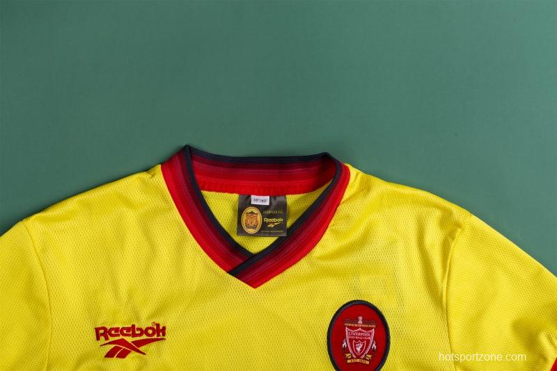 Retro 97/99 Liverpool Away Soccer Jersey