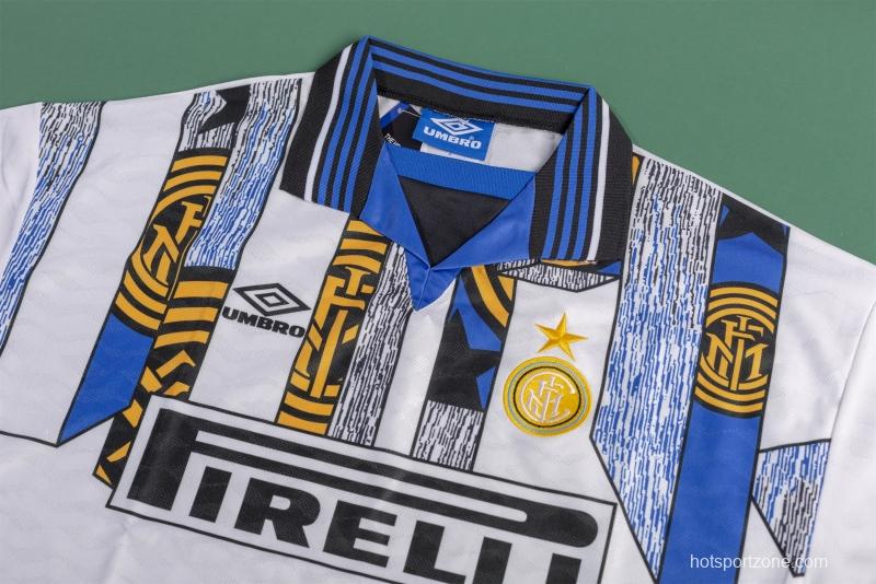 RETRO 94/95 Inter Milan Away Soccer Jersey