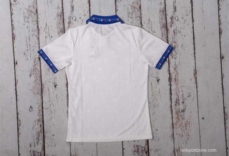 Retro 1994 Italy Away Soccer Jersey