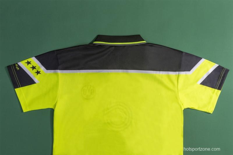 RETRO 96/97 Dortmund Champions League Home Soccer Jersey