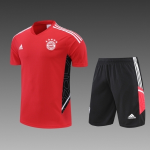 22/23 FC Bayern Munich Munich Red Jersey +Shorts