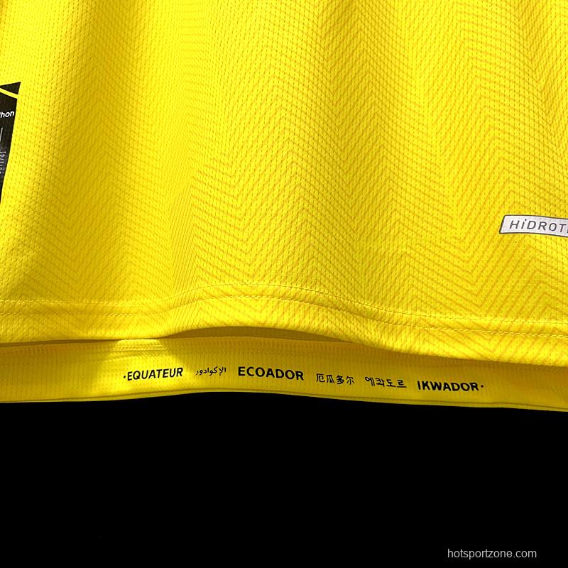 2022 Ecuador Home Jersey